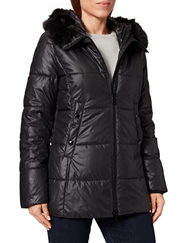 TAIFUN Damen 450042-11704 Jacke, Schwarz (Black 1100), (Herstellergröße: 46) von Taifun