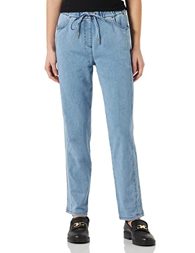 TAIFUN Damen 920986-19064 Hose, Light Blue Denim, 36 von Taifun