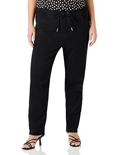 TAIFUN Damen 920986-19064 Hose, Schwarz, 34 von Taifun