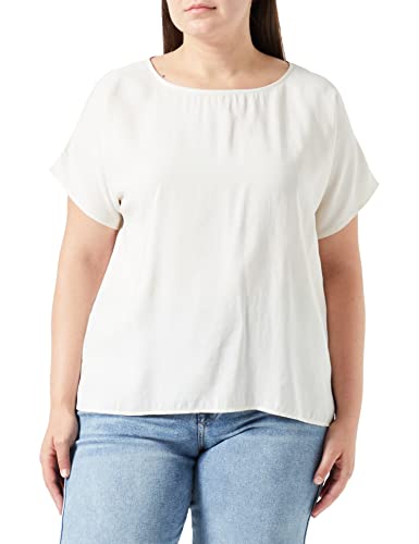 TAIFUN Damen 960988-19155 Bluse, Light Creme, 40 von Taifun