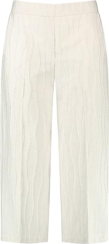 TAIFUN Damen Culotte Hose, Light Creme, 44 von Taifun