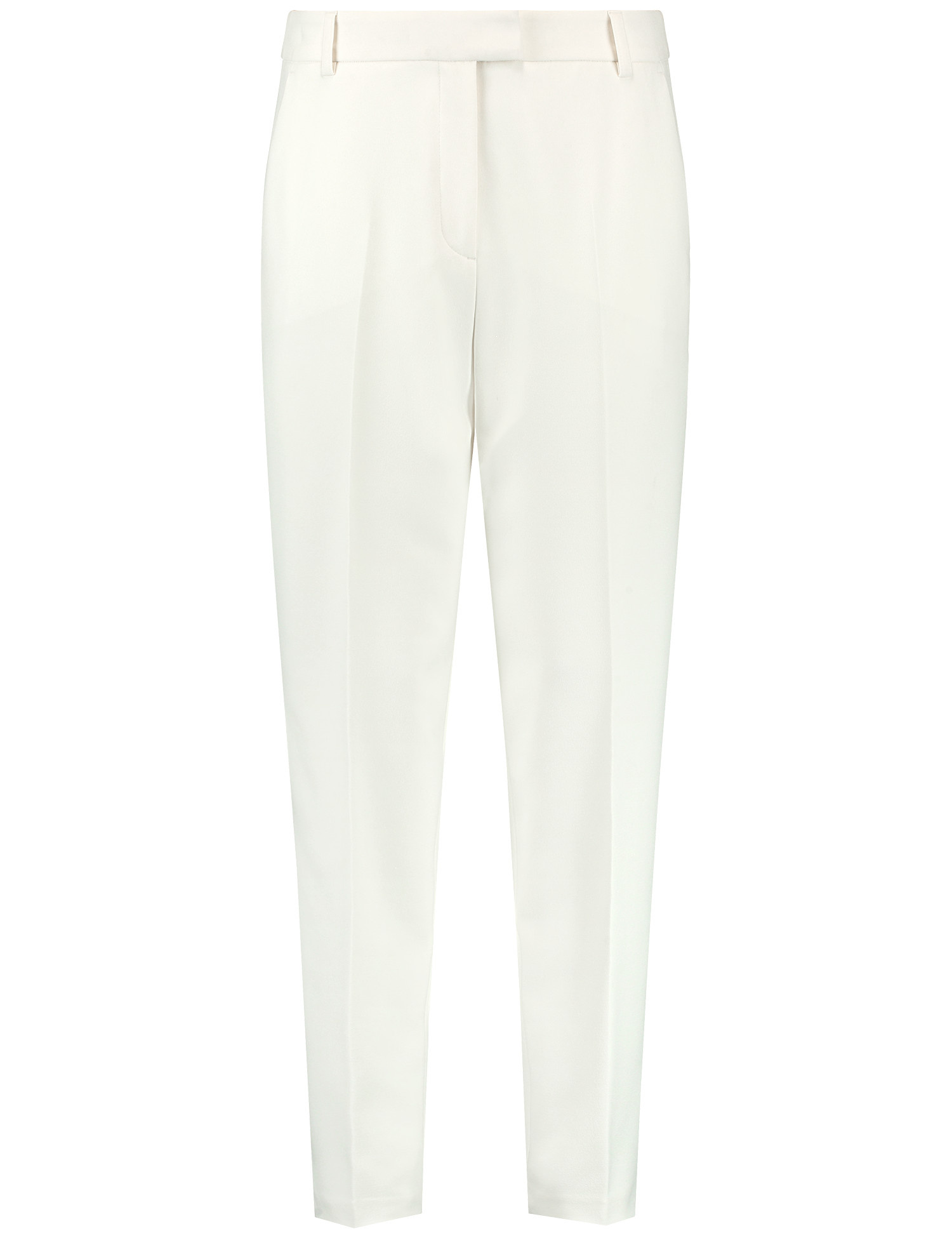 TAIFUN Damen Elegante 7/8 Hose Slim Weiss, 44 von Taifun