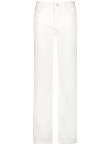 TAIFUN Damen Flared Jeans, Offwhite, 42 von Taifun