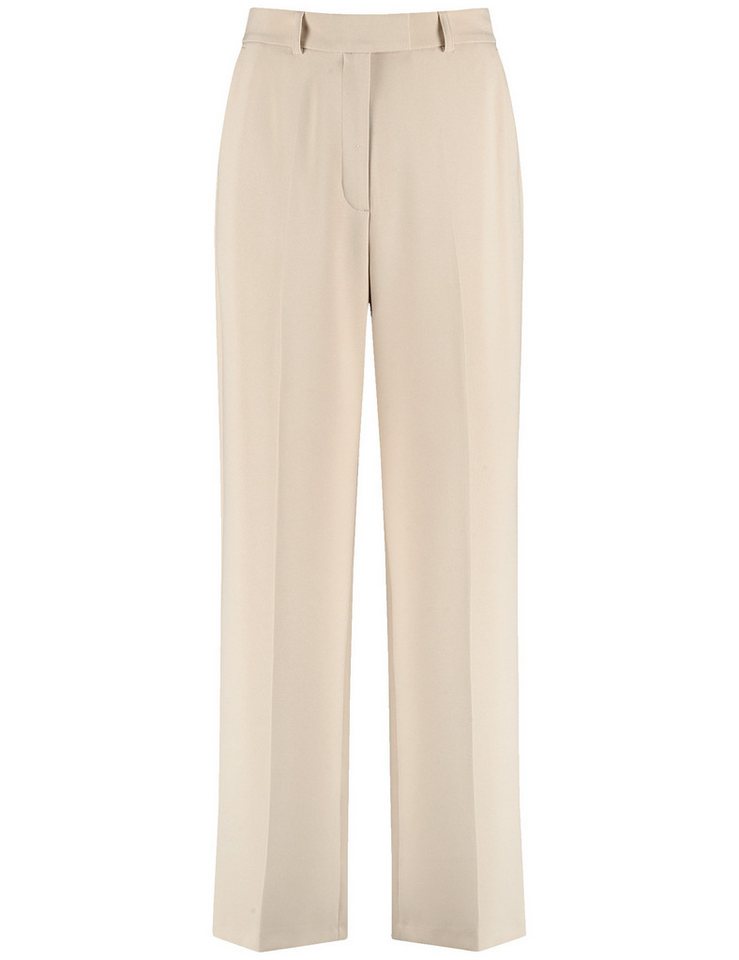 Taifun Bundfaltenhose – Elegante Hose mit weitem Bein in Trendfarbe von Taifun