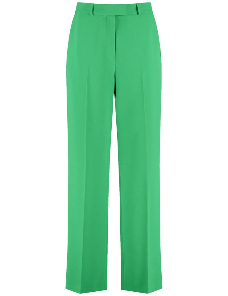Taifun Bundfaltenhose – Elegante Hose mit weitem Bein in Trendfarbe von Taifun