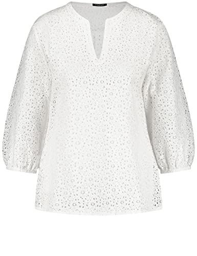 TAIFUN Damen 160034-11016 Bluse, Offwhite, 46 von Taifun