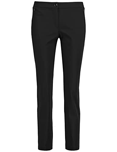 Taifun Damen 7/8 Stretchhose Skinny High unifarben 7/8 Länge Schwarz 38 von Taifun