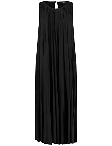 TAIFUN Damen 381306-16128 Kleid, Schwarz, 34 von Taifun