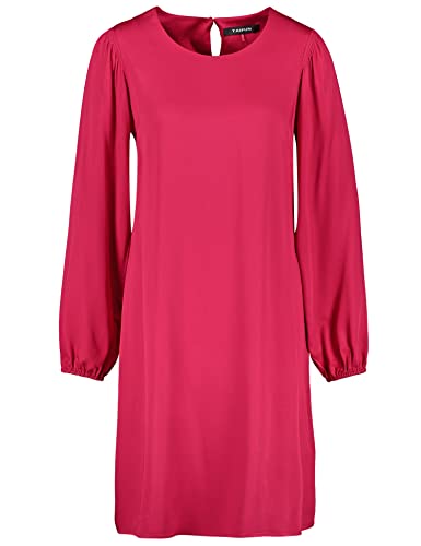 Taifun Damen 280020-11232 Kleid Gewebe, Cranberry, 36 EU von Taifun