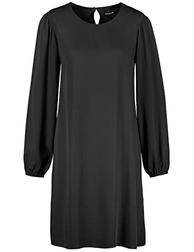 Taifun Damen 280020-11232 Kleid Gewebe, Schwarz, 36 EU von Taifun