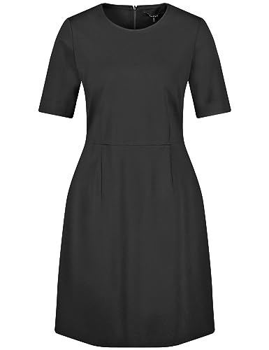 TAIFUN Damen 980961-19900 Kleid, Schwarz, 36 von Taifun