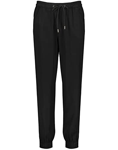 Taifun Damen Lounge Trousers Freizeithose, Schwarz, 38 EU von Taifun