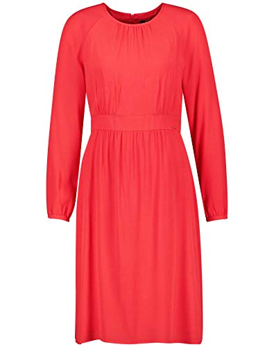 TAIFUN Womens 580023-11023 Casual Dress, Lava Red, 36 von Taifun