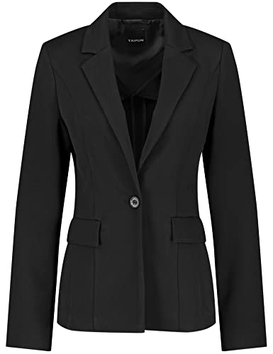 TAIFUN Damen 230031-11380 Blazer Langarm, Schwarz, 38 von Taifun