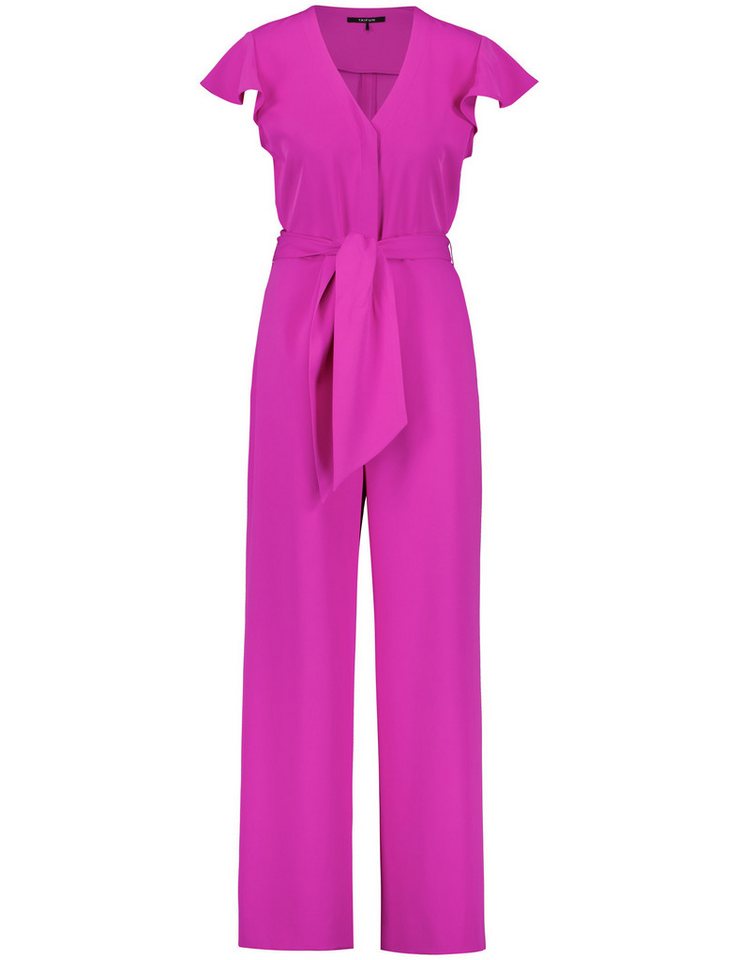 Taifun Jumpsuit - Overall - Jumpsuit mit Bindegürtel - JUMPSUIT GEWEBE/STRI von Taifun
