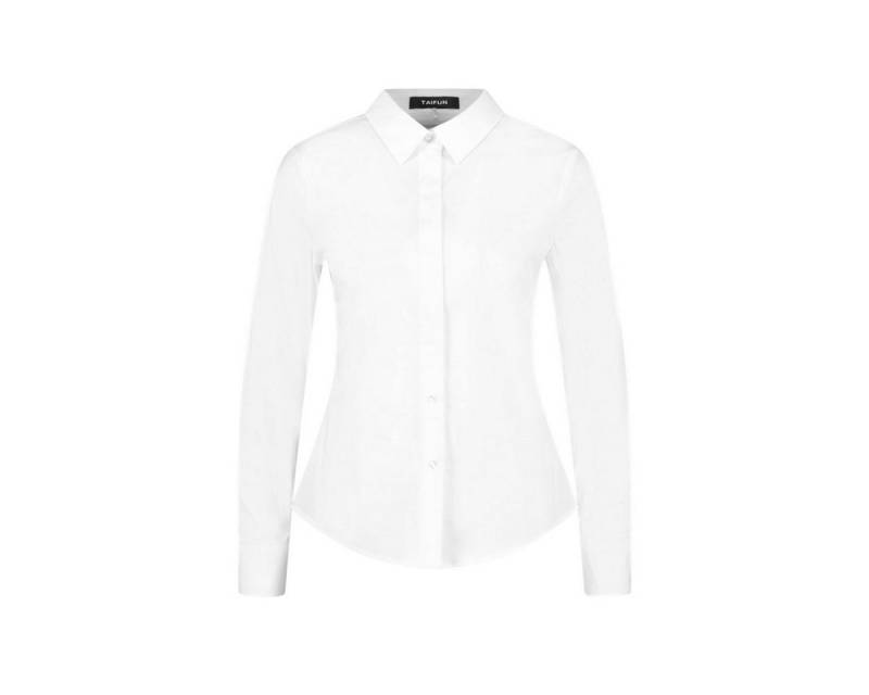 Taifun Langarmbluse Langarmbluse für Damen in weiß weiß regular fit (1-tlg) von Taifun