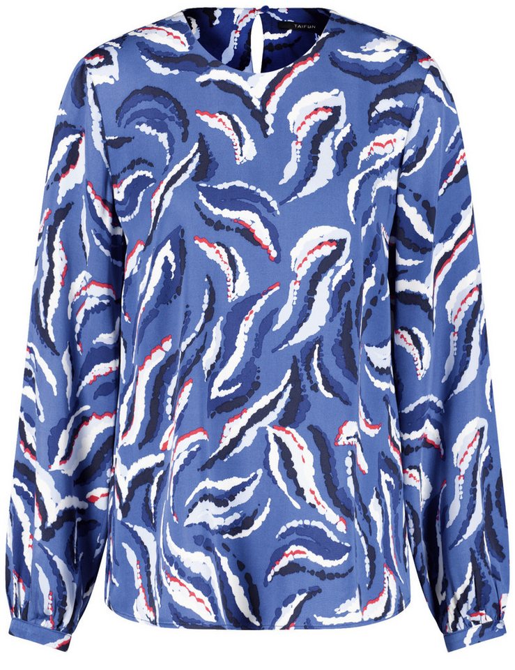 Taifun Langarmbluse Langarmbluse mit Allover-Print von Taifun