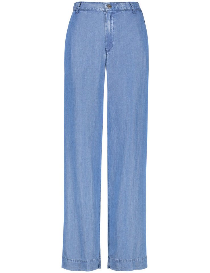 Taifun Skinny-fit-Jeans HOSE JEANS LANG - PALAZZO von Taifun