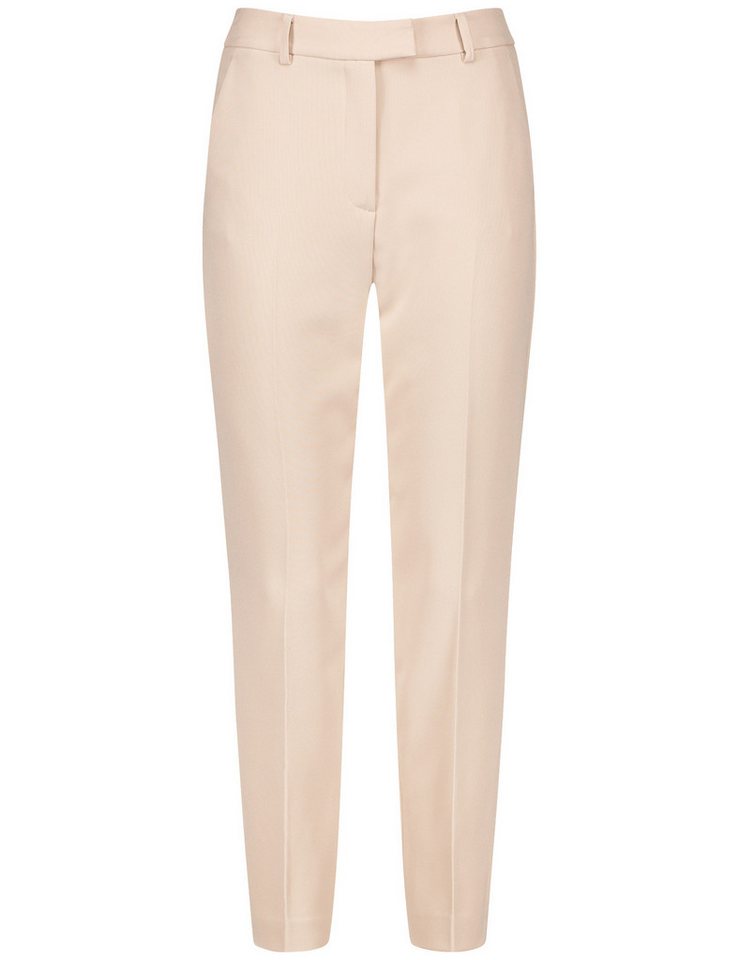 Taifun Stoffhose – Unifarbene Slim Leg Pant, Tailored Fit von Taifun