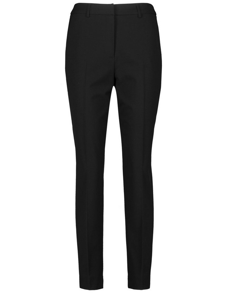 Taifun Stoffhose - festliche Stoffhose verkürzt - schmale Hose mit Bügelfalte von Taifun