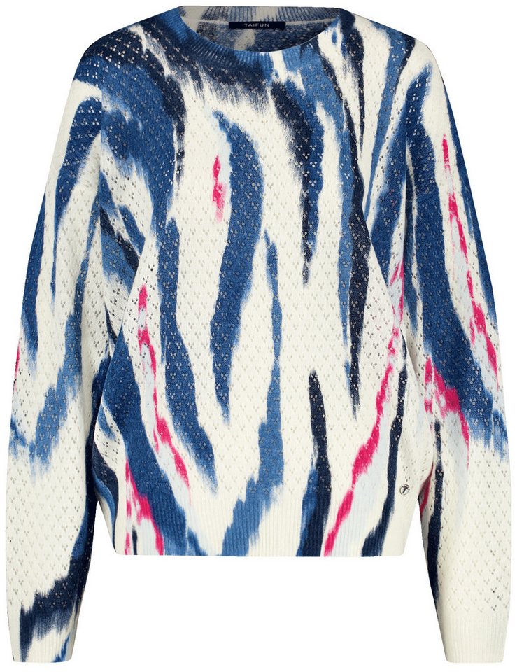 Taifun Strickpullover Pullover 1/1 Arm von Taifun