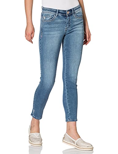 TAIFUN Womens SkinnyTS Jeans, Blue Denim, 38 von Taifun