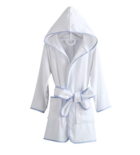 Taigood Mädchen Dressing Kleid Mit Kapuze Towelling Roben für Kinder Schwimmen Pool Dusche Bademantel von Taigood