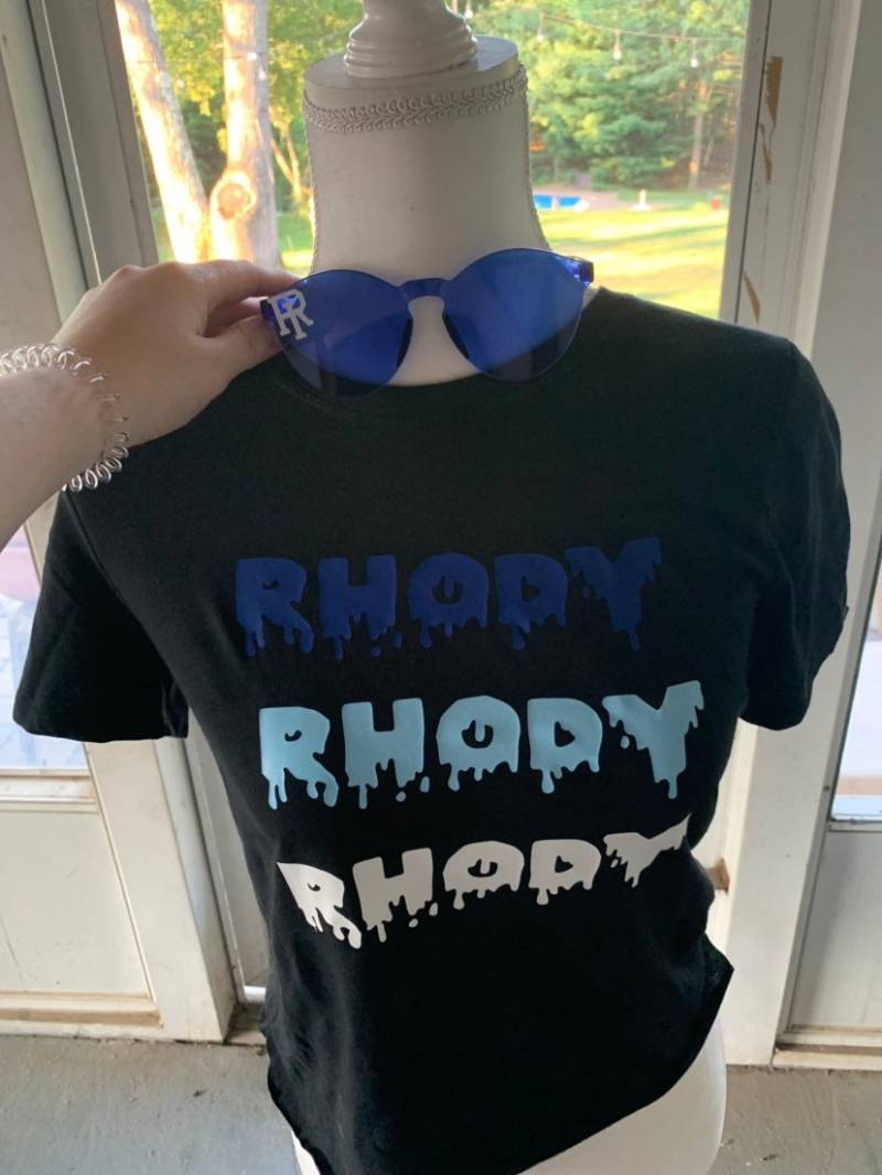 College Custom Dripping Schrift Geschenk-Set von TailgateTriplet