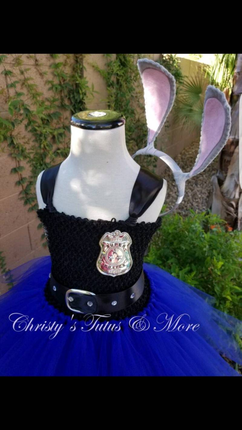Hopps Zootopia/Bunny Zootopia/Officer Hopps/Officer Tutu Kleid/Hops Kostüm/Hops Kleid/Offizier Hopps Zootopia/Bunny Zootopia/Officer Hopps/Officer Tutu Kleid/Hops Kostüm/Hops Kleid/Offizier von TailoredTwinkle