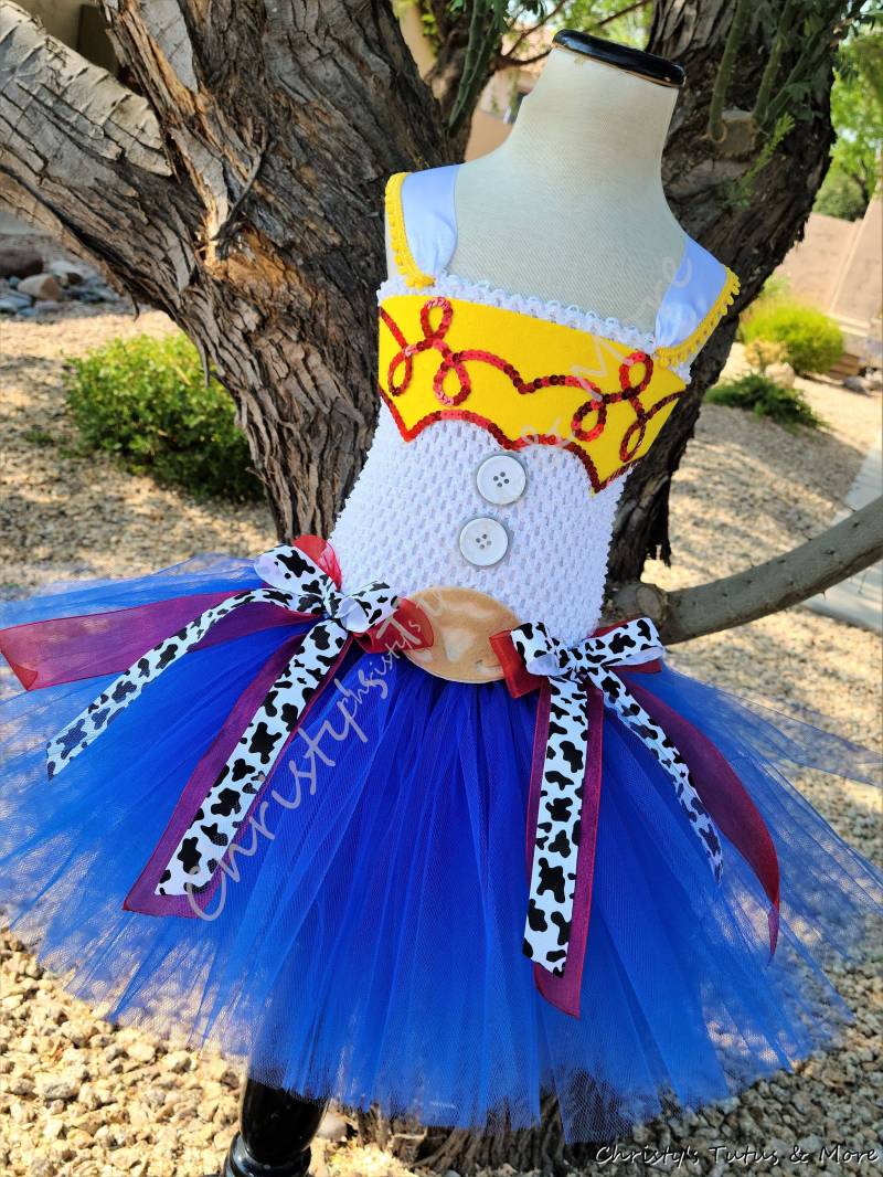 Jesse Aus Toy Story Tutu Kleid/Cowgirl Kostüm/Jesse Kleid/Toy Kleid/Jesse Kleid Jesse Aus Toy Story Tutu Kleid/Cowgirl Kostüm/Jesse Kleid/Toy Kleid/Jesse Kleid von TailoredTwinkle