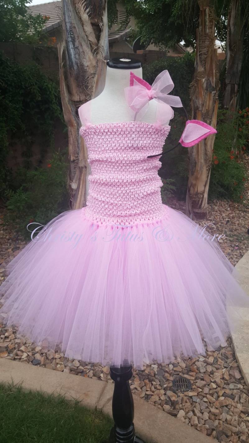 Little Pink Piggy Tutu Kleid Mit Passendem Ohr Stirnband Accessoire Kostüm Für Halloween Little Pink Piggy Tutu Kleid Mit Passendem Ohr Stirnband Accessoire Kostüm Für Halloween von TailoredTwinkle