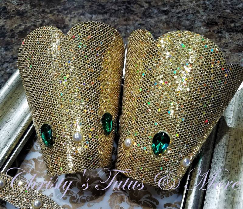 Shimmer Wrist Cuffs/Shimmer Armbänder/Shimmer & Shine Accessory/Shimmer Kostüm/Costume Accessory Shimmer Wrist Cuffs/Shimmer Armbänder/Shimmer & Shine Accessory/Shimmer Kostüm/Costume Accessory von TailoredTwinkle