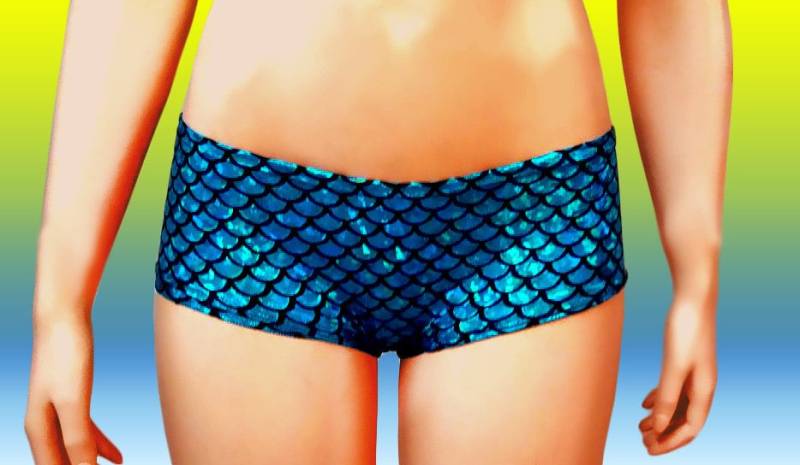 Mermaid Bottoms/Booty Shorts von TailzMermaidGear