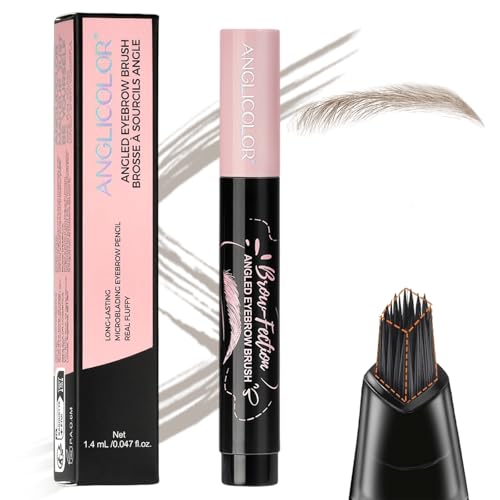 Augenbrauenstift Härchenzeichnung Braun,Augenbrauenstift wasserfest für Ausfüllen von lichten StellenWischfest Langlebig,Eyebrow Pencil Härchenzeichnung Kann Leicht Natürliche Augenbrauen von TaimeiMao