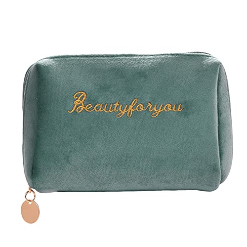 Tainrunse Atrovirens Kosmetiktasche für Damen, Make-up-Organizer, Beauty-Tasche für Zuhause von Tainrunse