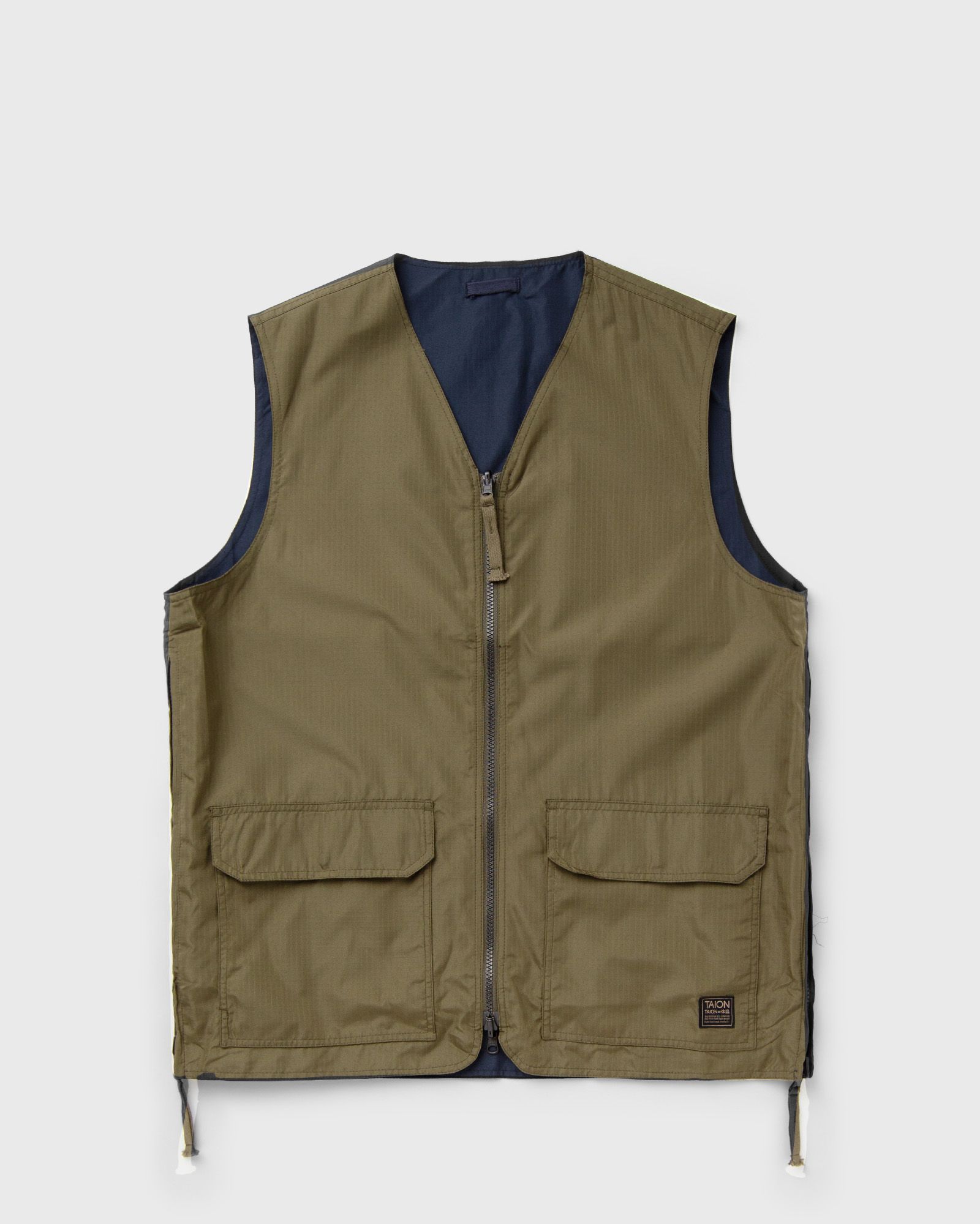 Taion MILITARY RVS V NECK VEST men Vests green in Größe:L von Taion