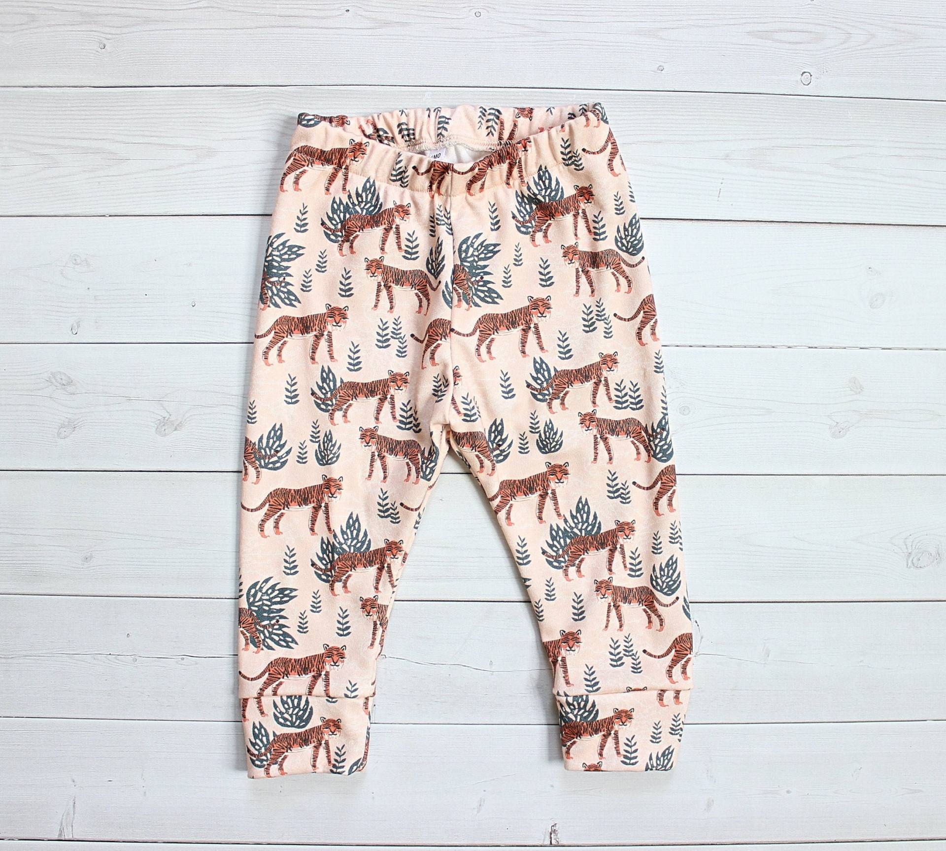 Bio Pink Tiger Baby Leggings, Baby-Leggings, Bio-Leggings, Baby-Dusche-Geschenk, Kleinkind-Mädchen Leggings Bio Pink Tiger Baby Leggings, Baby-Leggings, Bio-Leggings, Baby-Dusche-Geschenk, Kleinkind-Mädchen Leggings von TajandMe