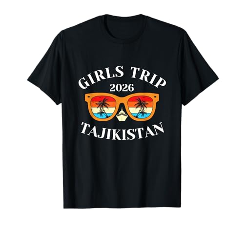 Girls Trip 2026 Tadschikistan Spring Break 2026 Kreuzfahrt Urlaub T-Shirt Girls Trip 2026 Tadschikistan Spring Break 2026 Kreuzfahrt Urlaub T-Shirt von Tajikistan Spring Break Attire T-Shirts