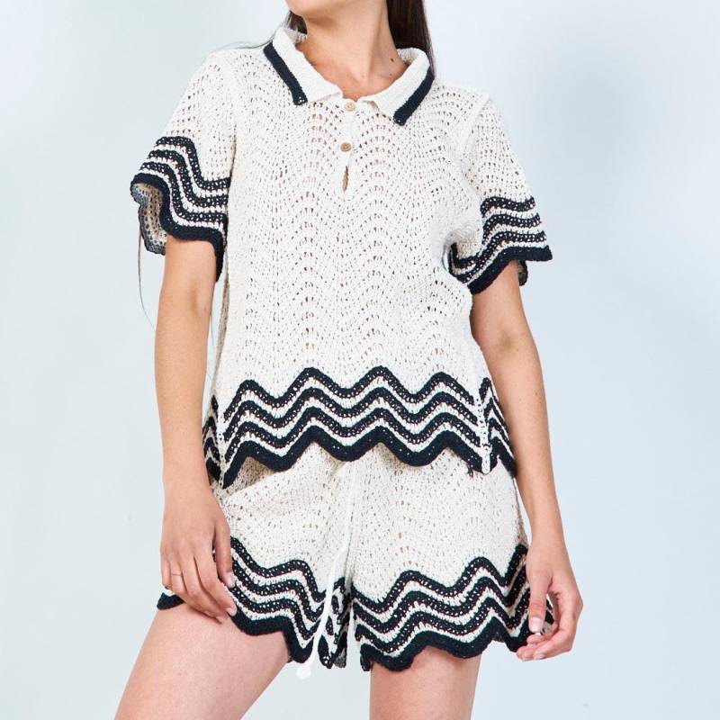 Gehäkelte Shorts Und Top Gehäkelte Shorts Und Top von TakaWear