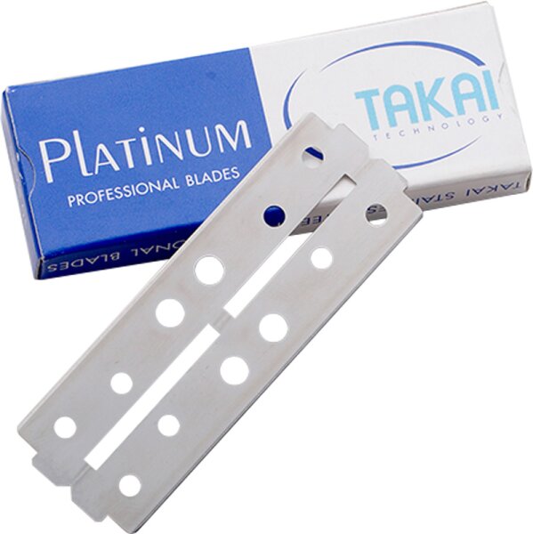 Takai Platinum-Doppelklingen Packung à 10 Stk. von Takai