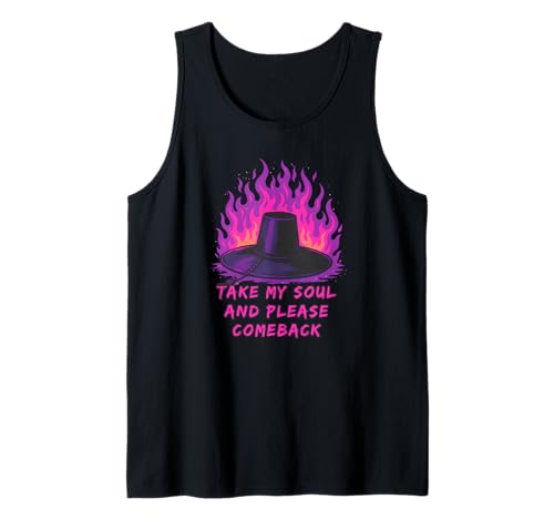Take My Soul And Please Comeback Passender Hut für Kinder zu Halloween Tank Top Take My Soul And Please Comeback Passender Hut für Kinder zu Halloween Tank Top von Take My Soul And Please Comeback Matching Kids Gat