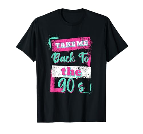 Damen 90er Jahre Take me back to the 90's T-Shirt Damen 90er Jahre Take me back to the 90's T-Shirt von Take me back to the 90's
