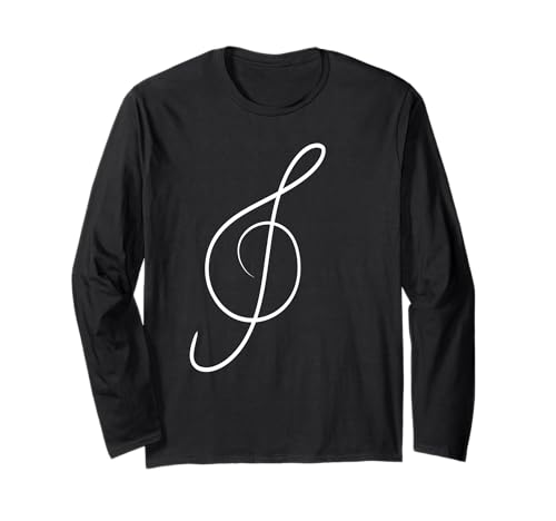 Notenschlüssel Mann Frauen Kinder Junge Mädchen Musikschule Langarmshirt Notenschlüssel Mann Frauen Kinder Junge Mädchen Musikschule Langarmshirt von Takt & Ton Liebe