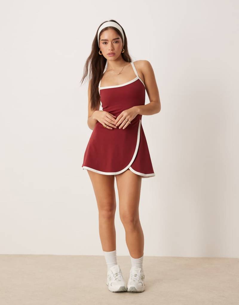Tala - DayFlex Active - Tennis-Kleid in Weinrot von Tala