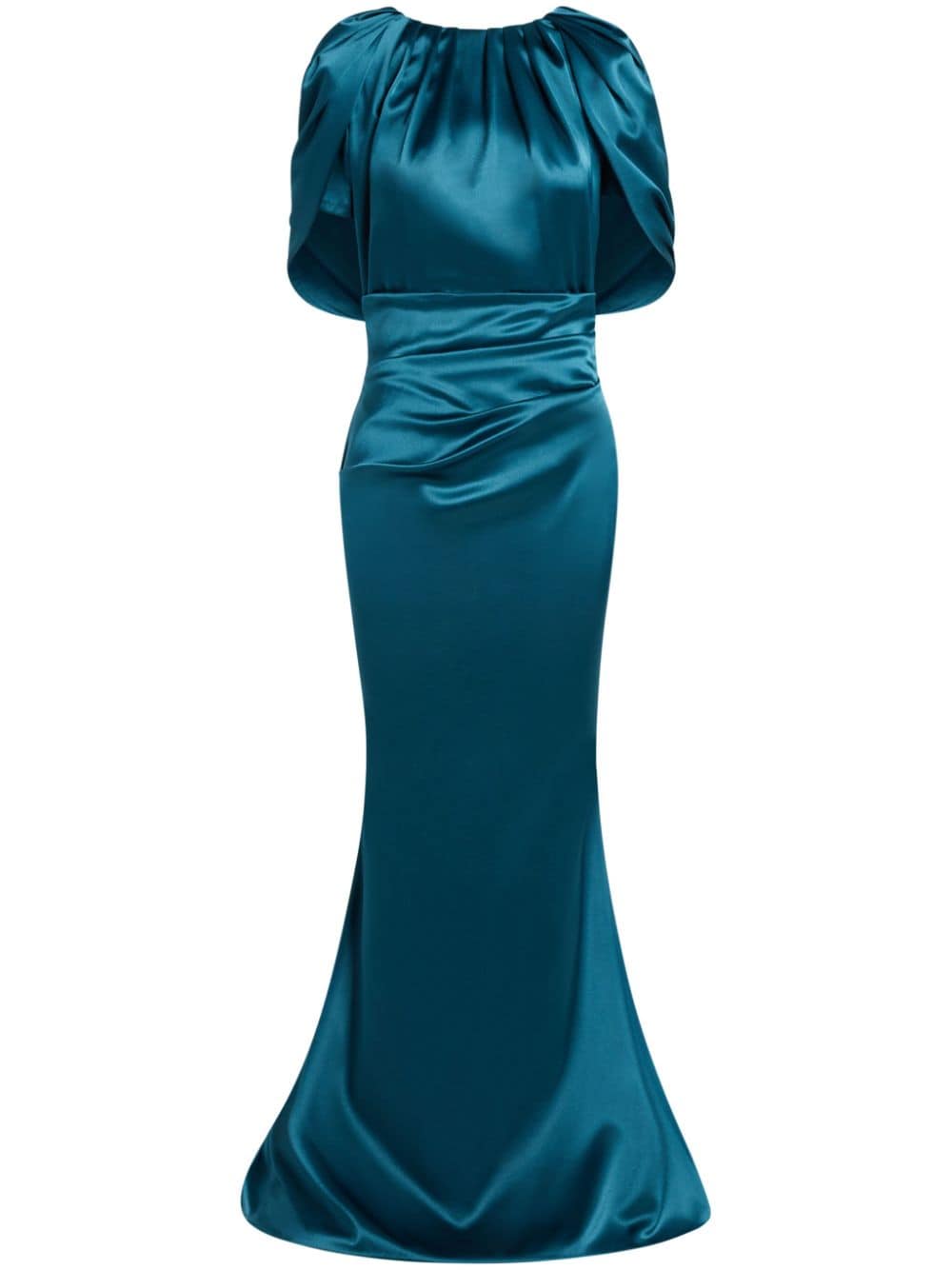 Talbot Runhof Drapiertes Abendkleid - Blau von Talbot Runhof