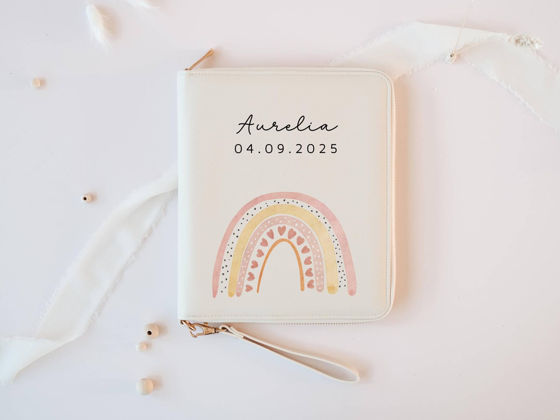 Personalisierter U-Hefthülle Organizer Zur Aufbewahrung Von U-Heften, Impfpässen & Wichtigen Dokumenten | Familienorganizer von TalesOfMarley