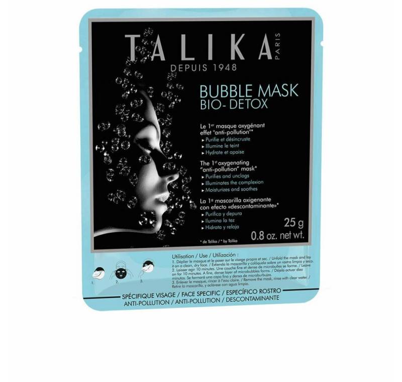 Talika Gesichtsmaske Bubble Mask Bio Detox Sheet Mask 25g von Talika