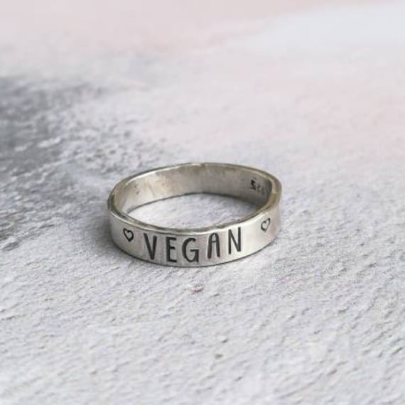 Handgefertigter Sterling Silber Ring von TalismanKind