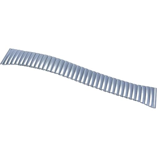 TalkJoy Uhrenarmband 20 mm, Elastisches Metall Stretch Armband, Ersatzarmband für Damen & Herren, Edelstahl Zugarmband für Armbanduhren, Universal von TalkJoy