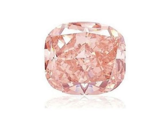 Rosa Diamant - 0.31Ct Natural Loose Fancy Orangy Pink Farbe Gia Kissen Si1 Rosa Diamant - 0.31Ct Natural Loose Fancy Orangy Pink Farbe Gia Kissen Si1 von TaloreDiamonds